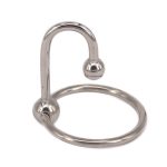Stainless Penis Cock Rings With Urethral Sounds Ball - 图片 6