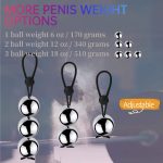 Weighty Penis Stretcher Tool Adjustable Penis Physical Exercise Metal Cock Ball Sex Toys Penis Extender Device for Male - 图片 6