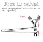Metal Adjustable Horse Eye Catheter Penis Plug Stimulator Masturbation Ejaculation Delay Sex Tool Urethral Dilators for Men - 图片 6