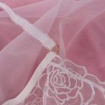 New Design Back Closure Sexi Brief Bra Set with Underwire Floral See Through Sexual Underwear - 图片 6
