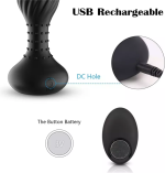 Sex Shop Silicone Anal Vibrator Sex Toy Hot Sell Butt Plug for Women Prostate Massager With Remote Control Adult Toy - 图片 6