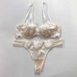 Manufacture INS Style Sexy Intimate Underwear Lingerie Wire Bra and Thongs Nightwear Teddy Lingerie Suit - 图片 6