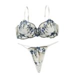 2025 Wholesale Woman High Quality G-String Sets Luxury Lace Women's Sexy Underwear Lingerie for Women Lingerie Set - 图片 6