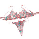 Sexy Lingerie Woman's Bra Bowknot Sexy Wire Free Lingerie Underwear Two Piece Female White Set Set Women's Erotic Lingerie Suit - 图片 6