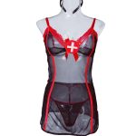 High Quality Women's Lace Lingerie Set Sexy Ladies Underwear with Bow Decoration Adjustable Straps Thong Panties - 图片 6