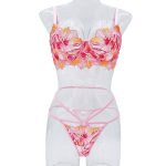 Source Factory Made Women Sexy Lingerie Embroidered Costume Erotic Floral Underwear Bra Lingerie Sexy Underwear Bra Set - 图片 6