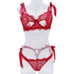 No Minimum Lingerie Women's Underwear Set Sexy Lace Erotic Lingerie Set Female Underwear Set Lace Bra Panties Underwear Women - 图片 6