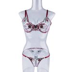 Manufacturer New Design Women's Sexy Lingerie One Piece Lace Underwear Sets Multiple Colors Hollowed Out Women Lingerie Sets - 图片 6