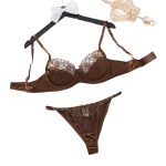 No Minimum New Design Women's Sexy Lingerie One Piece Lace Underwear Sets Multiple Colors Hollowed Out Women Lingerie Sets - 图片 6