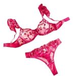 Sexy Lingerie for Fine Women Embroidery Fairy Exotic Sets Sensual Fantasy Lace Outfits Open Front Lingerie Set - 图片 6