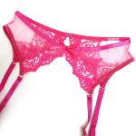 Women's Floral Lace Embroidery Summer Lingerie Set Sexy Mesh Bra Thong Bodysuit Seductive Panties Brancs Underwear - 图片 6