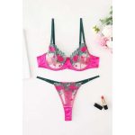 A Best-selling Romantic Lingerie Set Featuring Lace, Mesh, Embroidered Flowers and Sexy Lingerie - 图片 6