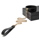 New Accepted Real Leather BDSM Set Bondage Kit Hand Cuffs Sex Collar Paddle Sex Fun Sexy Toys SM Role Play Bondage Gear - 图片 6