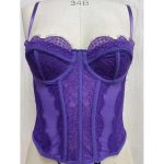 Vest, Halter Top, Tight-fitting Corset, Shaping Top, Sexy, Slimming, Strapless Lace Trim, Worn Over a Corset - 图片 6