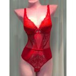 New Sexy Lace Mesh See-through Jumpsuit, European and American Tight-fitting, Sensual and Interesting Underwear - 图片 6