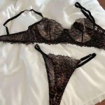 A Must-have Sexy Lingerie Set From Europe and America,featuring Ultra-thin Embroidered Lace with a Large Chest and a Petite Look - 图片 6
