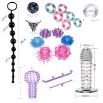 Ultimate Bondage Set Vibrating Silicone Anal Plug and Dildo Perfect Adult Toy for Male and Female Sales - 图片 6