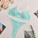 European and American Bestsellers of Erotic Lingerie, Halter Lace Mesh Printed Lingerie, Sexy Lingerie and Erotic Two-piece Set - 图片 6