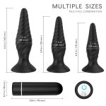 2021 Hot Sale Anal Male Anal Plug Set Sex Toys Chastity Vibrator Anal Dilator for Women - 图片 7