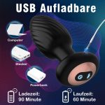 Electric Anal Plug Butt Anal Vibrating Prostate Massager Men Women Sex Toys - 图片 7