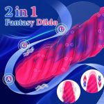 C.h.a.n.e.l Big Dildo Butt Plug Wireless Remote Octopus Tentacles Vibrating Anal Plug Sex Machine Prostate Massager Adult Toy - 图片 7