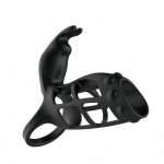 Wholesale Delayed Ejaculation Silicone Penis Ring APP Control Massager Vibrating Penis Ring Adult Male Sex Toys - 图片 7