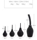 89mL/160ml/224ml Enema Rectal Shower Silicone Ball Vaginal Anus Douche Enema Bulb Anal Cleaner Enema Adult Sex Products - 图片 7