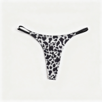 In Stock Women's Sexy Velour Lingerie and Panties Set Crotchless Bar and Sequined Appliques Decor Woven Underwear for Women - 图片 7