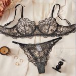 Manufacturers Sexy Lingerie Woman's Bra Bowknot Sexy Lingerie Underwear Two Piece Female White Set Women's Erotic Lingerie Suit - 图片 7