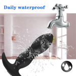 Waterproof 10 Powerful Vibrating Prostate Massager Stimulation Patterns Remote Control Anal Butt Plug Sex Toys for Men - 图片 7