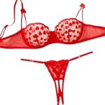 Hot Selling Cheap New Lace Sexy Bra Set Lingerie Erotic Underwear Embroidery Heavy Craft Floral Garter Belt Nighty Lingerie Set - 图片 7