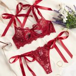 No Minimum Lingerie Women's Underwear Set Sexy Lace Erotic Lingerie Set Female Underwear Set Lace Bra Panties Underwear Women - 图片 7