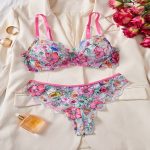 Factory Cheap Price Hot Sexy New Design Transparent Hot Sexy Bra Panty Set Lace Lingerie Women Bra and Panty Underwear Set - 图片 7