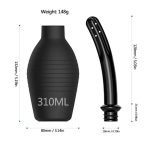 Large Capacity Cleaner 310ml Rectal Enemator Enema Syringe Anal Douche Enema Bulb Vaginal Douche Enema Cleaner for Women Man - 图片 7