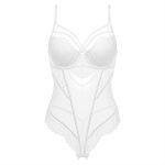 Source Factory Custom Sexy One-Piece Jumpsuit Transparent Lace Hollowed-Out Underwear for Women Made From Jersey Fabric Lingerie - 图片 7