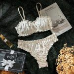 The Sexy Cherry-printed Strapless Ruffled Lingerie Is Suitable for Daily Home Wear and Can Be Wholesaled at the Factory - 图片 7