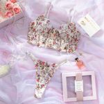 2025 New Sexy Mesh Embroidery and Hollowed-out Flower See-through Seductive and Sensual Lingerie Set - 图片 7