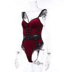 A Best-selling Transparent and Sexy One-piece Lingerie, Sleeveless V-neck High-waisted Shaping One-piece Romantic Lingerie - 图片 7