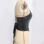 Gothic-style Corset with Zipper Fishbone, Slimming Waist and Body-shaping Top with Waist Seal - 图片 7