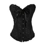 This Form-fitting and Shaping Top Is Fitted with Lace-trimmed Bony and Sexy Strapless Cut-out, Backless and See-through Straps - 图片 7