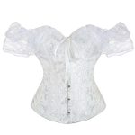 This Form-fitting and Shaping Top Is Fitted with Lace-trimmed Bony and Sexy Strapless Cut-out, Backless and See-through Straps - 图片 7