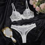 New European and American Sex Lingerie, Sexy Mesh Lace See-through Set, French Sexy Lingerie Set - 图片 7