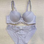 Rhinestone Hot Diamond European and American Bestseller Halter Lace Sexy Mesh Fabric Backless Bra Sexy Underwear Set - 图片 7