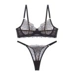 A Must-have Sexy Lingerie Set From Europe and America,featuring Ultra-thin Embroidered Lace with a Large Chest and a Petite Look - 图片 7
