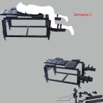 BDSM Furniture Open Leg Spreader Restraint Handcuffs Large Sex Furniture Love Sofa Erotic Bondage Sofa Chair With Sex Machine - 图片 7