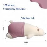 2025 Remote Control Automatic Ladies Cute Plush Doll Sex Toy Vibrating Thrusting Telescopic Dildo Polar Teddy Bear Vibrator - 图片 7