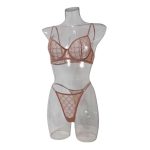 Factory Direct Sales of Russian Sexy and Romantic Lingerie Sets with Mesh and Bow, in Multiple Colors and with Steel Rims - 图片 7