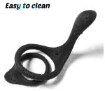 Male Silicone Penis Rings Scrotum Bind Delay Ejaculation Sexy Erection Rings Couple Lover Sex Shop Sex Toys for Men Ring Cock - 图片 7