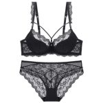 European and American Romantic and Sexy Underwear, Large Chest and Small Look Bra Set, Sexy Lace Thin Bra Set - 图片 7