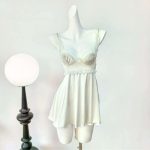 New Design Womens Erotic Hollow Out Underwear Transparent Lace Embroidery Nightie Lingerie Sexy Womens Pajamas Nightdress - 图片 7